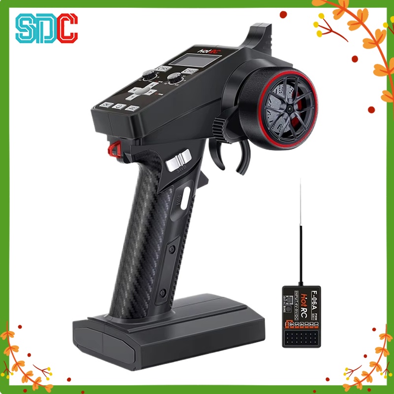 Radio Transmitter 6Ch - HOTRC CT-6A 2.4GHz 6CH Remote Control