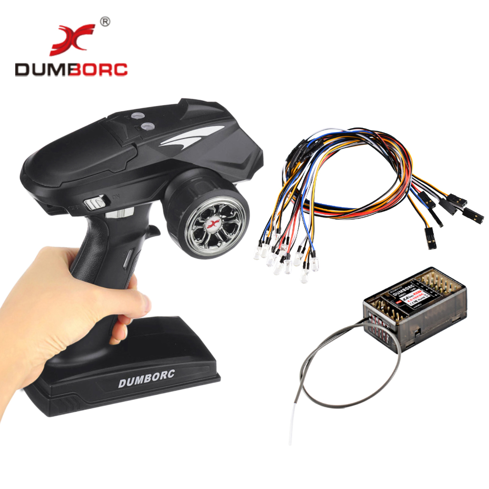 Radio Transmitter 6Ch - DUMBORC X6P 6CH 2.4G RC Radio