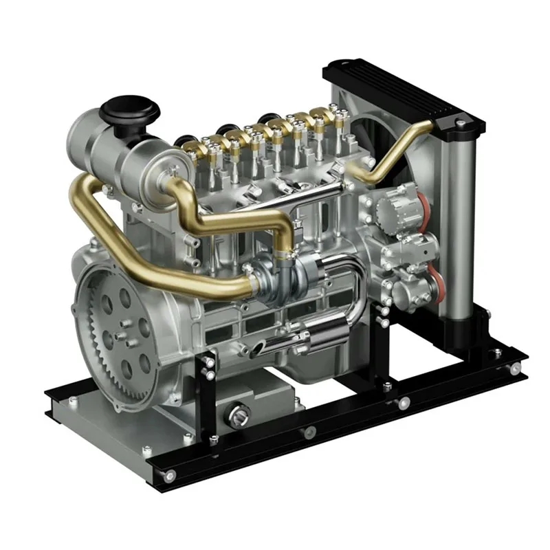 Rc Hobby Tech - Mini TECHING DM115 Desktop Diesel Four-cylinder