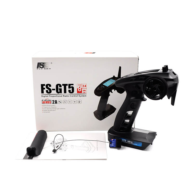 Radio Transmitter 6Ch - FlySky FS-GT5 FS GT5 2.4G 6CH