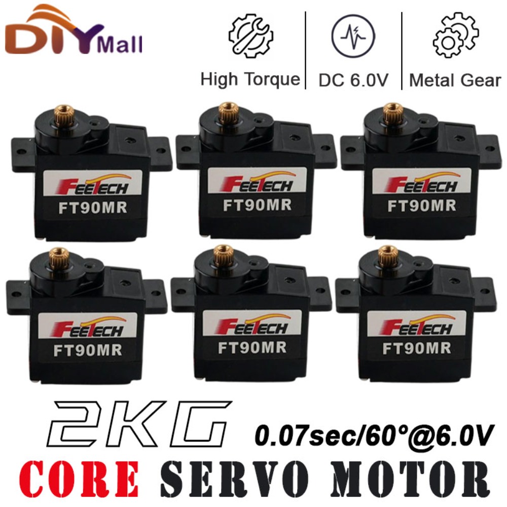 Rc Hobby Products - 1/2/4 PCS Feetech FT90M Digital Metal