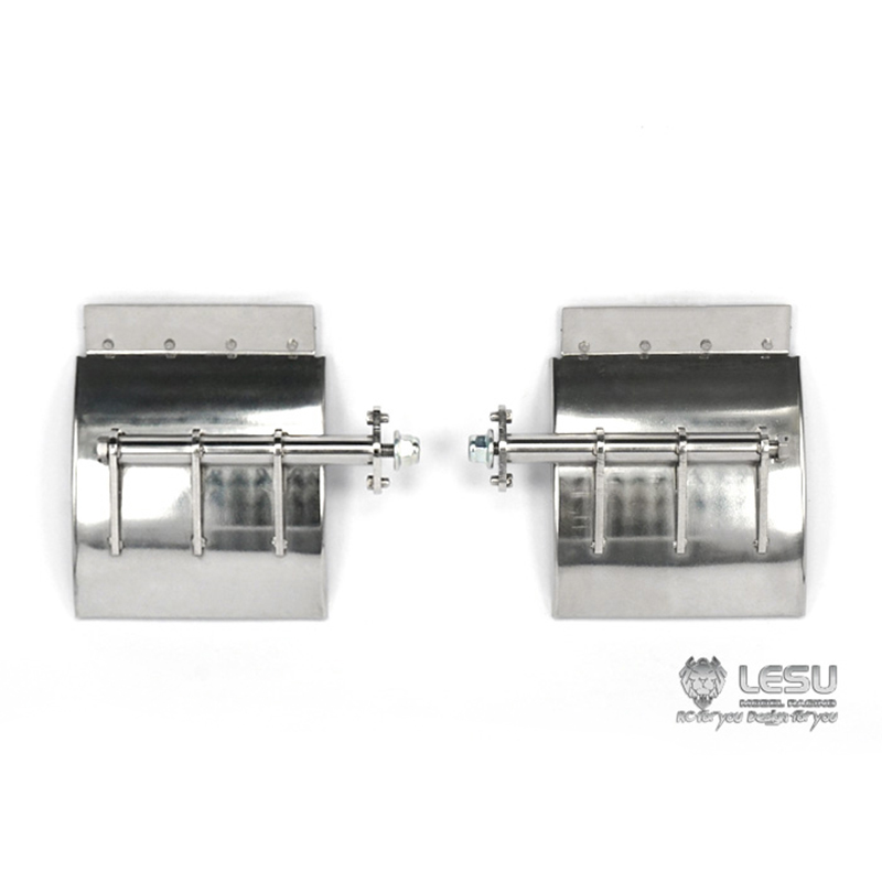 Rc Hobby Logo - LESU 1/14 Metal Fenders Mud Guard
