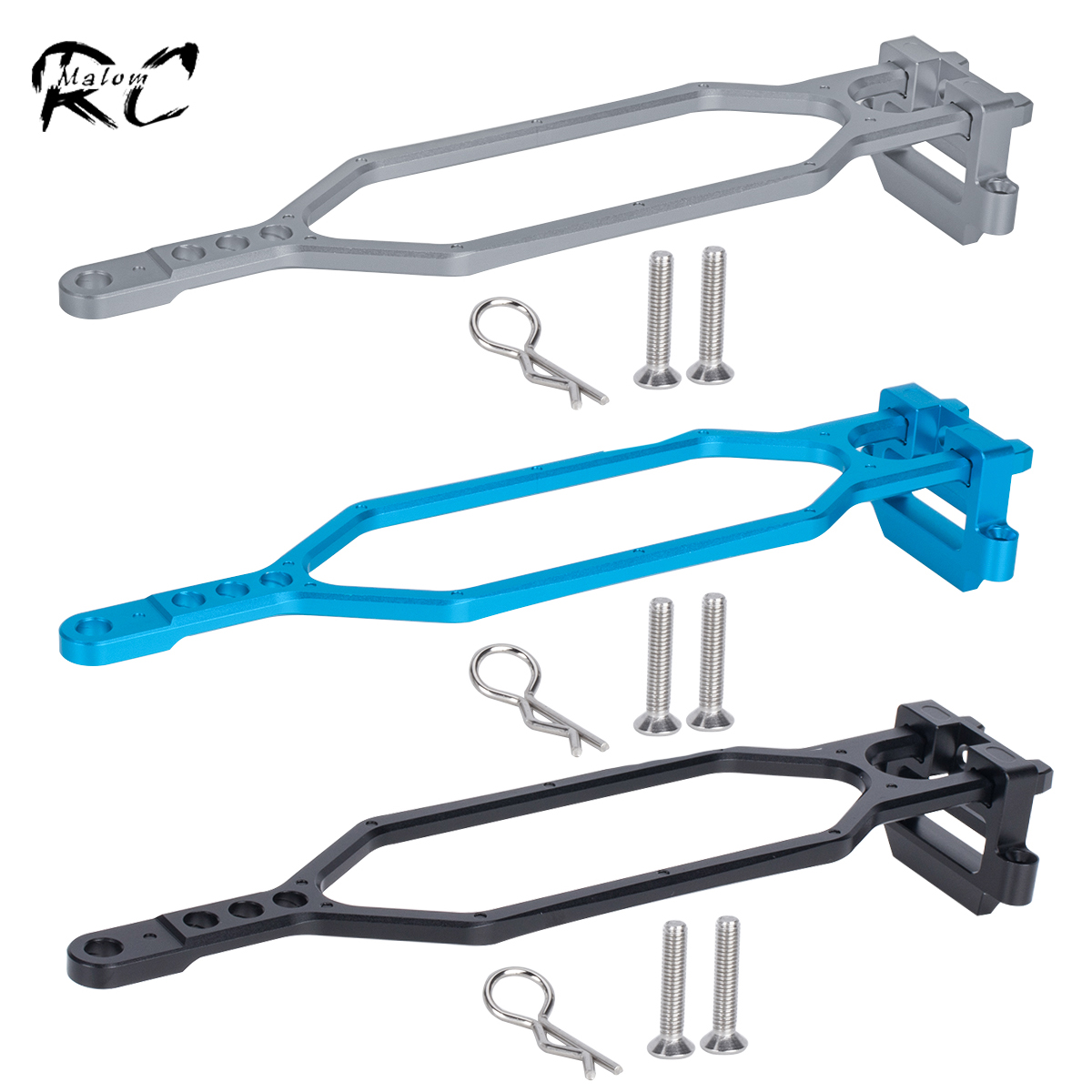 Rc Hobby Products - CNC Aluminum Hold Down Battery Kit