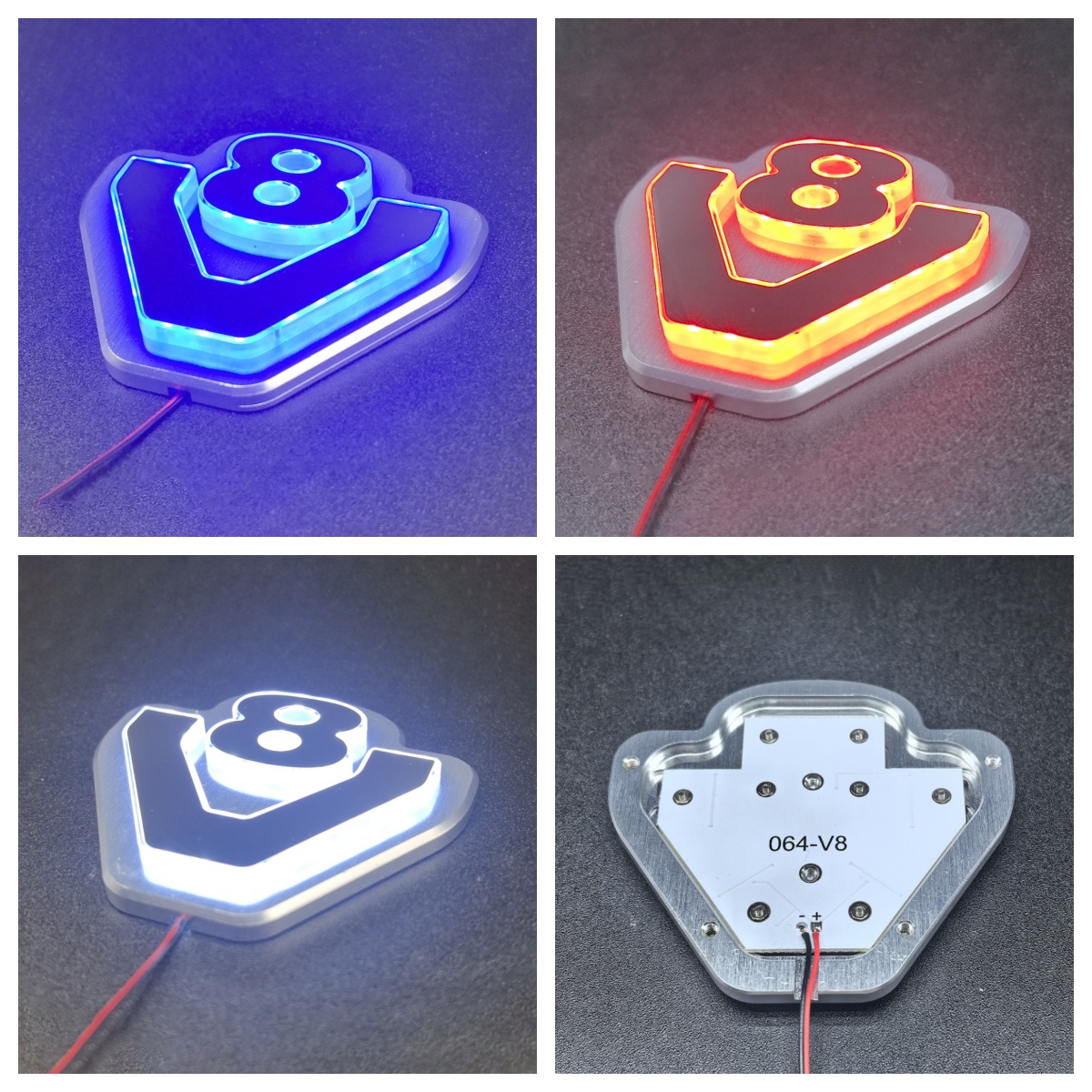Rc Hobby Logo - Cabin 5V LED Light Box Metal