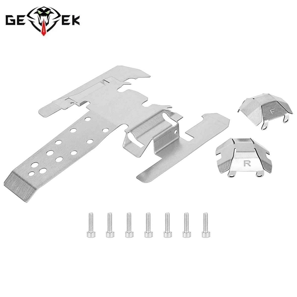 Rc Hobby Products - Stainless Steel Skid Plate Chassis Armor