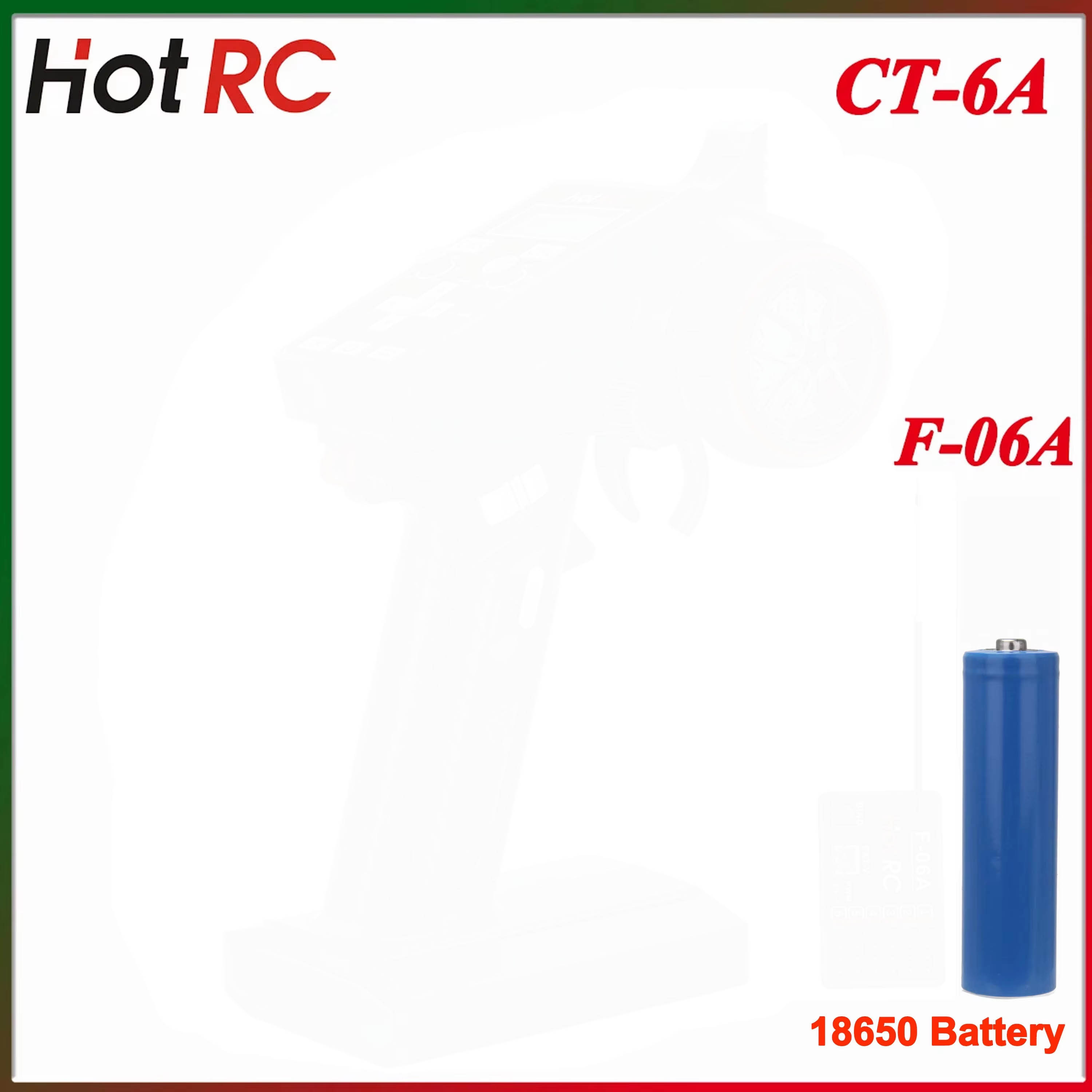 HotRC CT-6A 2.4G 6CH 6 Channel - огляд і ціна Radio Transmitter 6Ch
