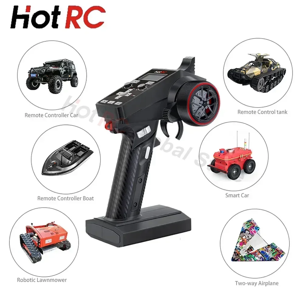 HotRC CT-6A 2.4G 6CH 6 Channel - огляд і ціна Radio Transmitter 6Ch