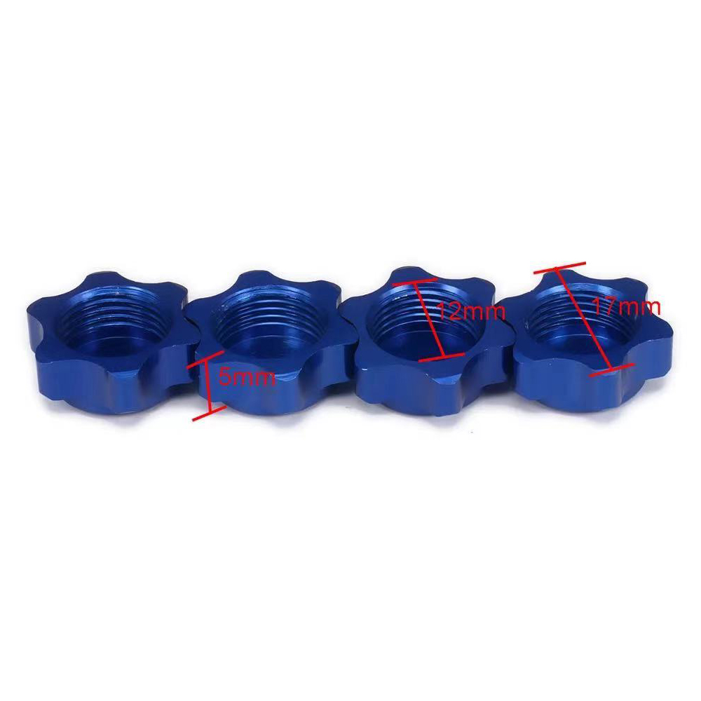 4PCS 17mm Wheel Hub Hex Nut Fi - огляд і ціна Rc Hobby Nut