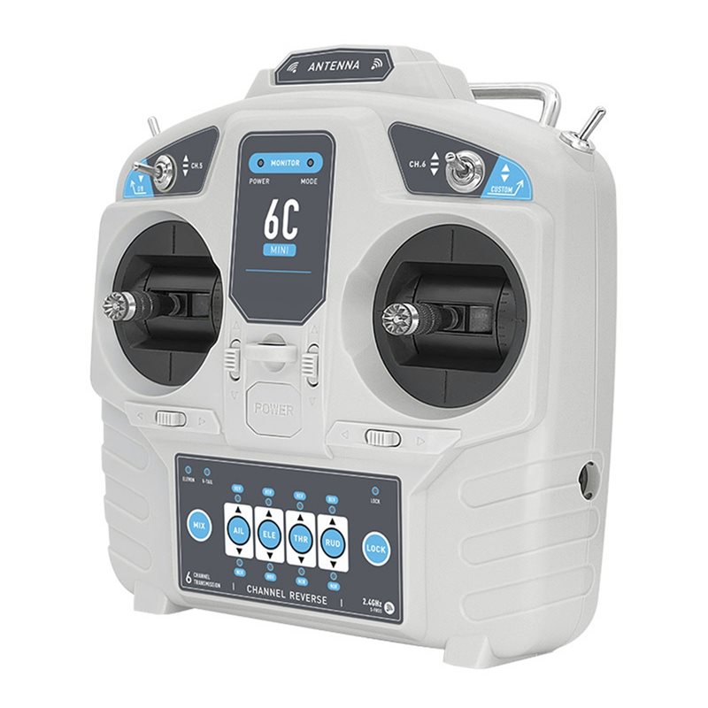 A23F-MC6C Mini V2 2.4G 6CH Con - огляд і ціна Radio Transmitter 6Ch