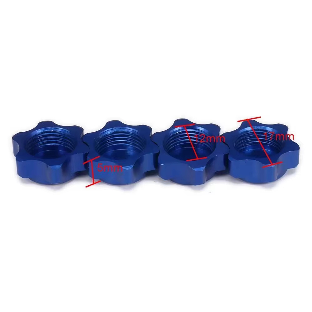 17mm Aluminum Wheel Hub Hex Nu - огляд і ціна Rc Hobby Nut