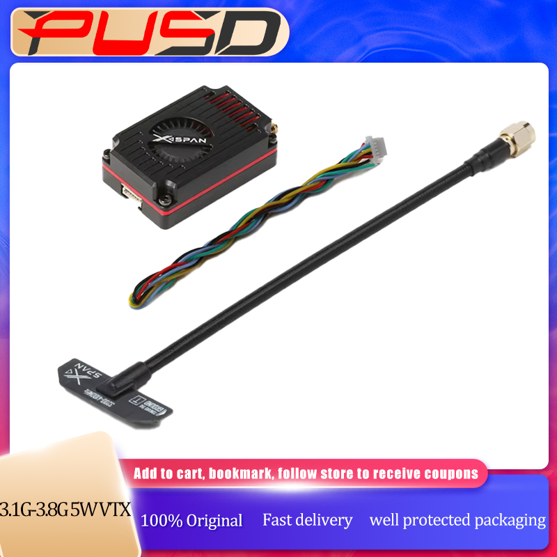 Rushfpv Rush FPV XSPAN 3.1G-3. - огляд і ціна Fpv Racing Quadcopter