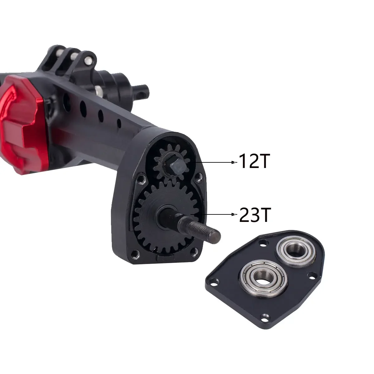 CNC Aluminum SCX10 III Front R - огляд і ціна Rc Hobby Products