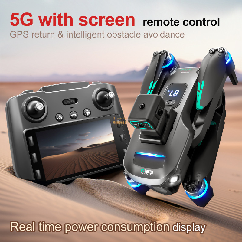 8K Dual Camera 5G WIFI FPV Rem - огляд і ціна Rc Hobby Wire
