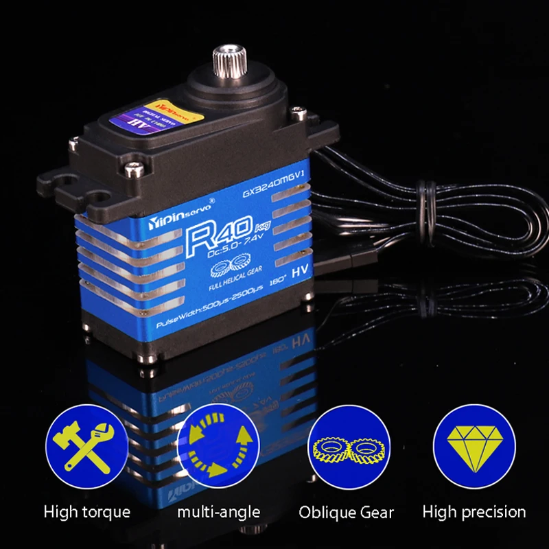 Waterproof IP68 RC Servo 40kg  - огляд і ціна Rc Hobby Products