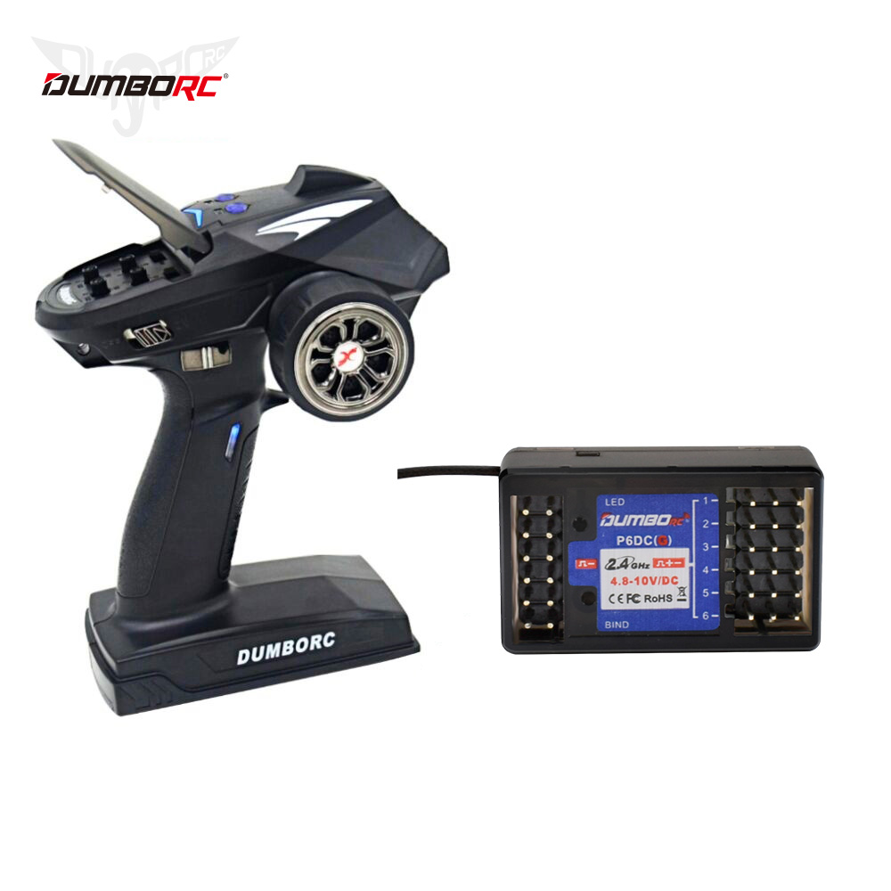 DUMBORC X6P 6CH 2.4G RC Radio  - огляд і ціна Radio Transmitter 6Ch