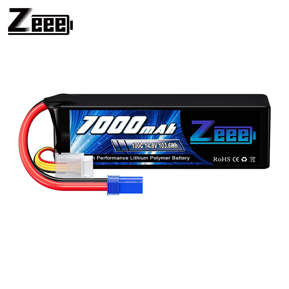Zeee 4S 7000mAh FPV Drone Lipo - огляд і ціна Rc Hobby Land
