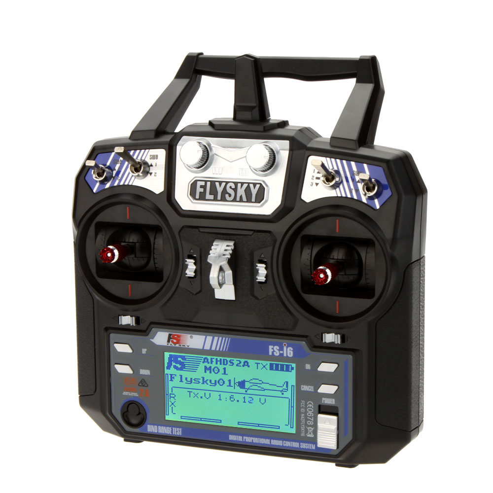 Flysky FS-i6 6CH 2.4G AFHDS 2A - огляд і ціна Radio Transmitter 6Ch