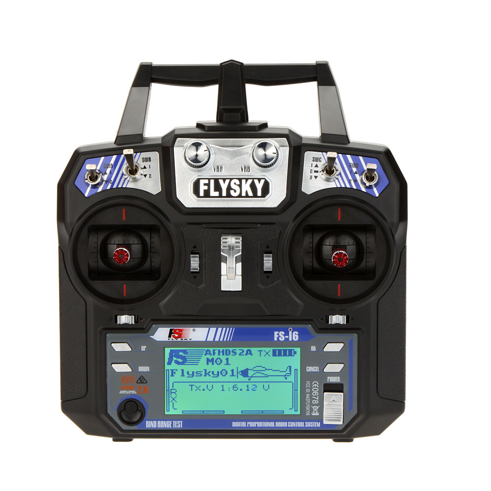 Flysky FS-i6 6CH 2.4G AFHDS 2A - огляд і ціна Radio Transmitter 6Ch