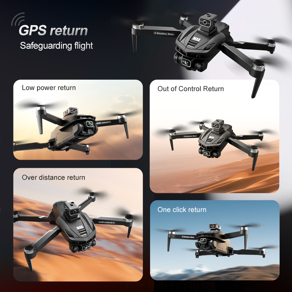 V168 PRO Max GPS Drone 8K Prof - огляд і ціна Rc Hobby Wire