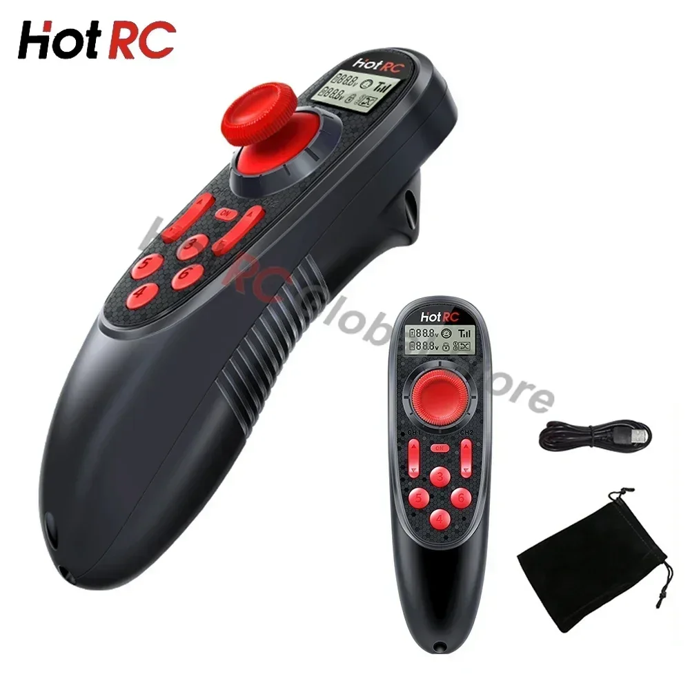 HOTRC DS600 6CH 6 Channel 2.4G - огляд і ціна Radio Transmitter 6Ch