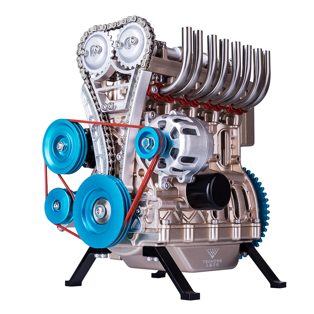 TECHING Metal Four-cylinder En - огляд і ціна Rc Hobby Tech