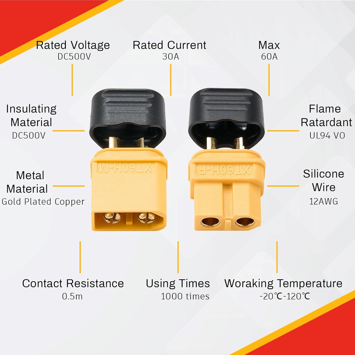 1-40PCS Male & Female Connecto - огляд і ціна Rc Hobby Wire
