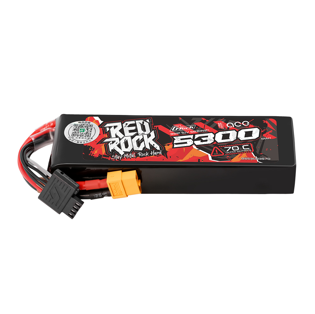 G-TECH ACE RedRock 5300mAh 70C - огляд і ціна Rc Hobby Tech