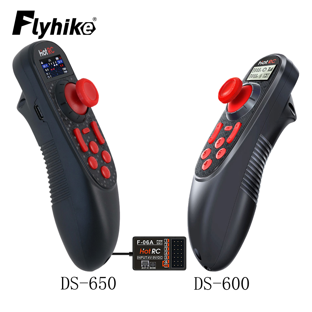 HOTRC DS-650 / DS-600 2.4G 6CH - огляд і ціна Radio Transmitter 6Ch