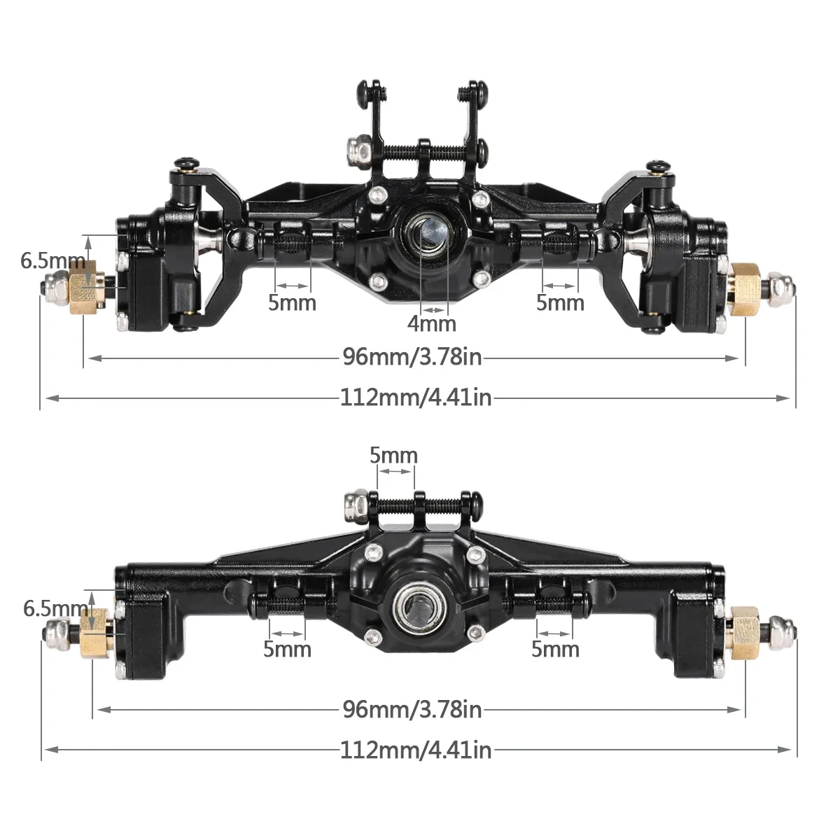 TRX4M Aluminum Front Rear Port - огляд і ціна Rc Hobby Products