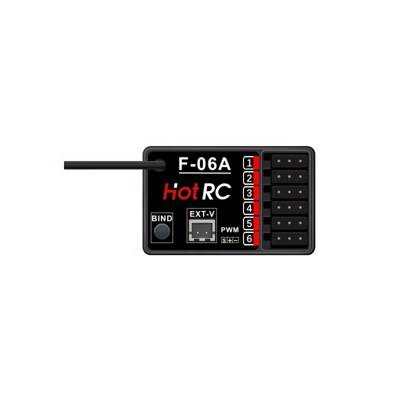 HOTRC DS-650 6CH 2.4G Radio Sy - огляд і ціна Radio Transmitter 6Ch