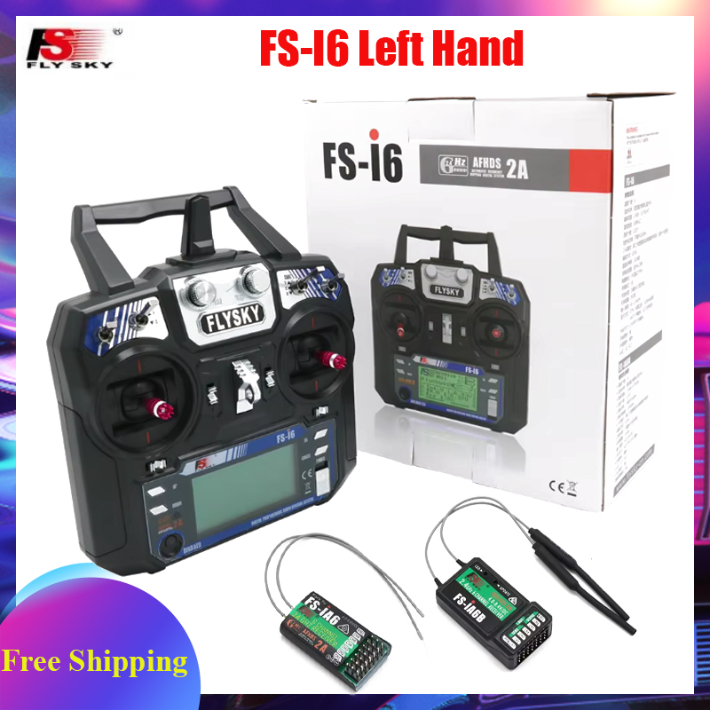 FlySky FS i6 2.4G 6ch RC Radio - огляд і ціна Radio Transmitter 6Ch