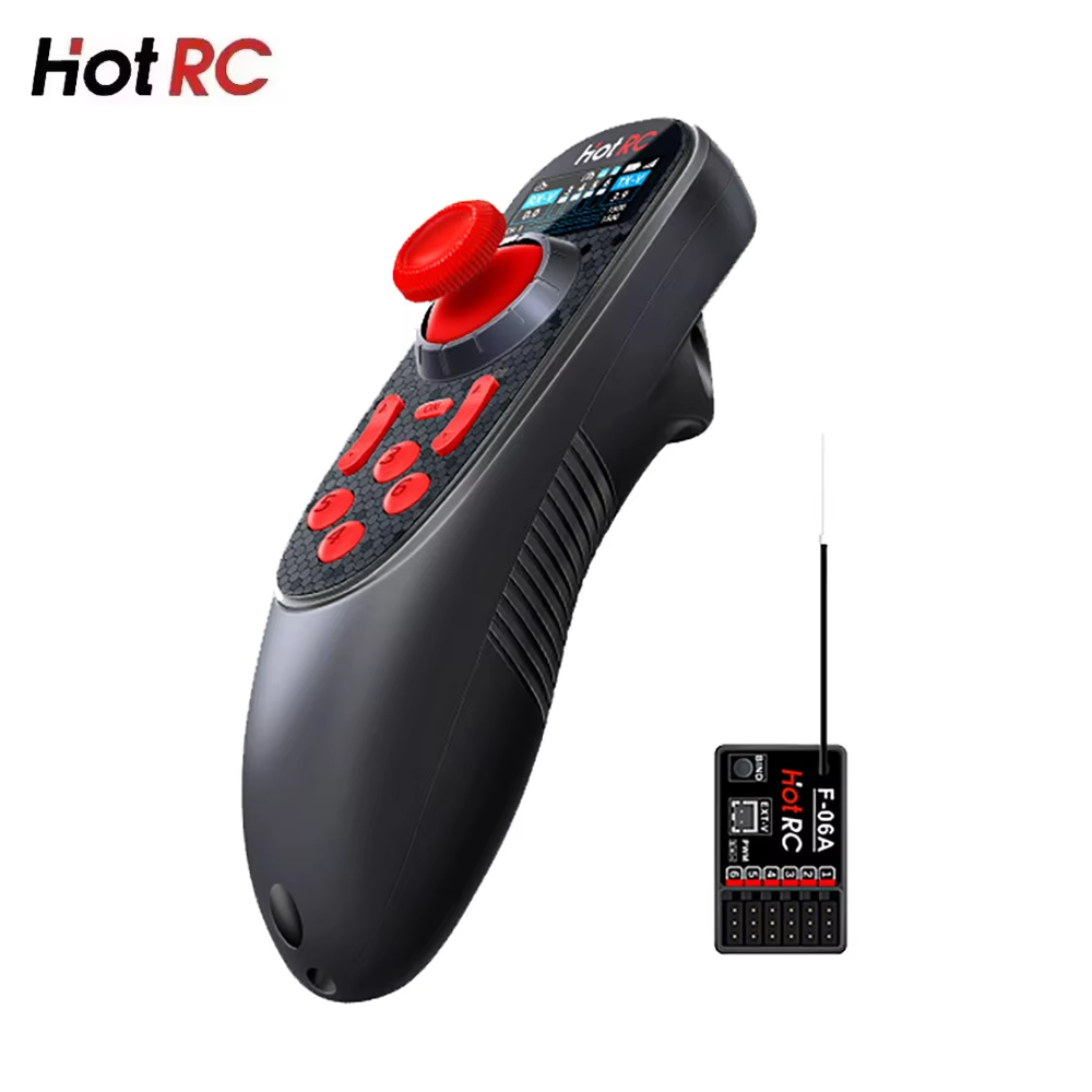 HOTRC Hotrc DS-650 DS 650 6CH  - огляд і ціна Radio Transmitter 6Ch