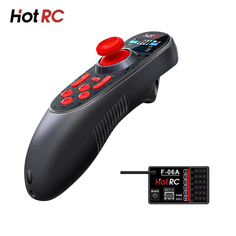 HOTRC Hotrc DS-650 DS 650 6CH  - огляд і ціна Radio Transmitter 6Ch