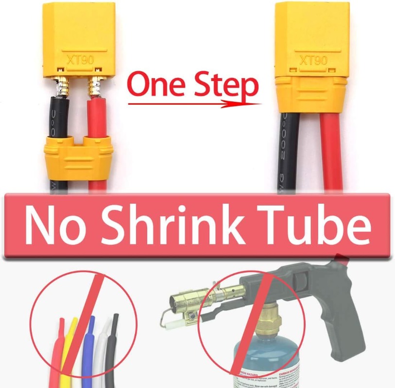 XT90 Male Female Connector Plu - огляд і ціна Rc Hobby Wire