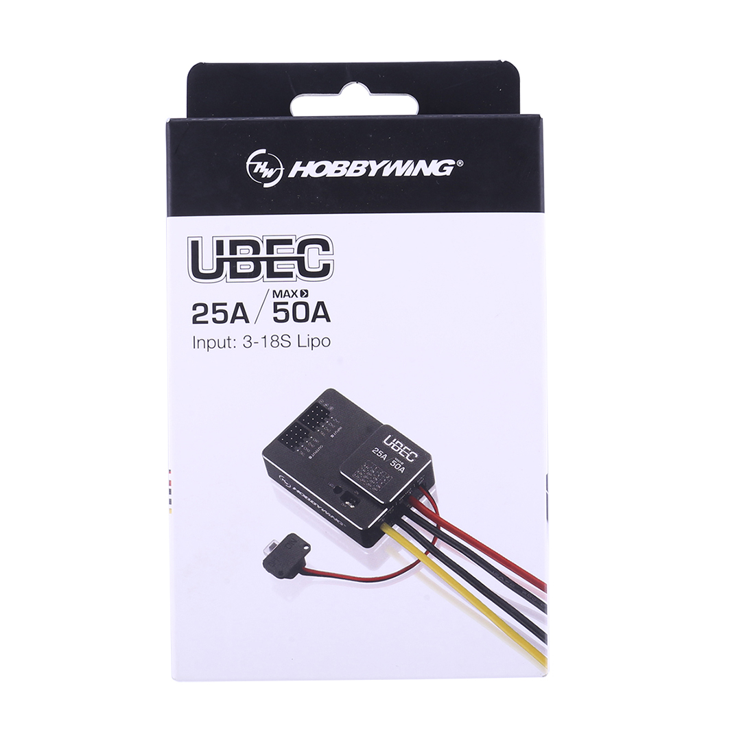 Hobbywing UBEC 25A HV 3-18S Mo - огляд і ціна Fpv Racing Quadcopter