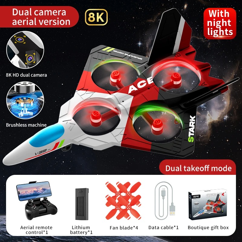 RC Plane Aero Jet Dron Remote  - огляд і ціна Rc Hobby Jet Plane