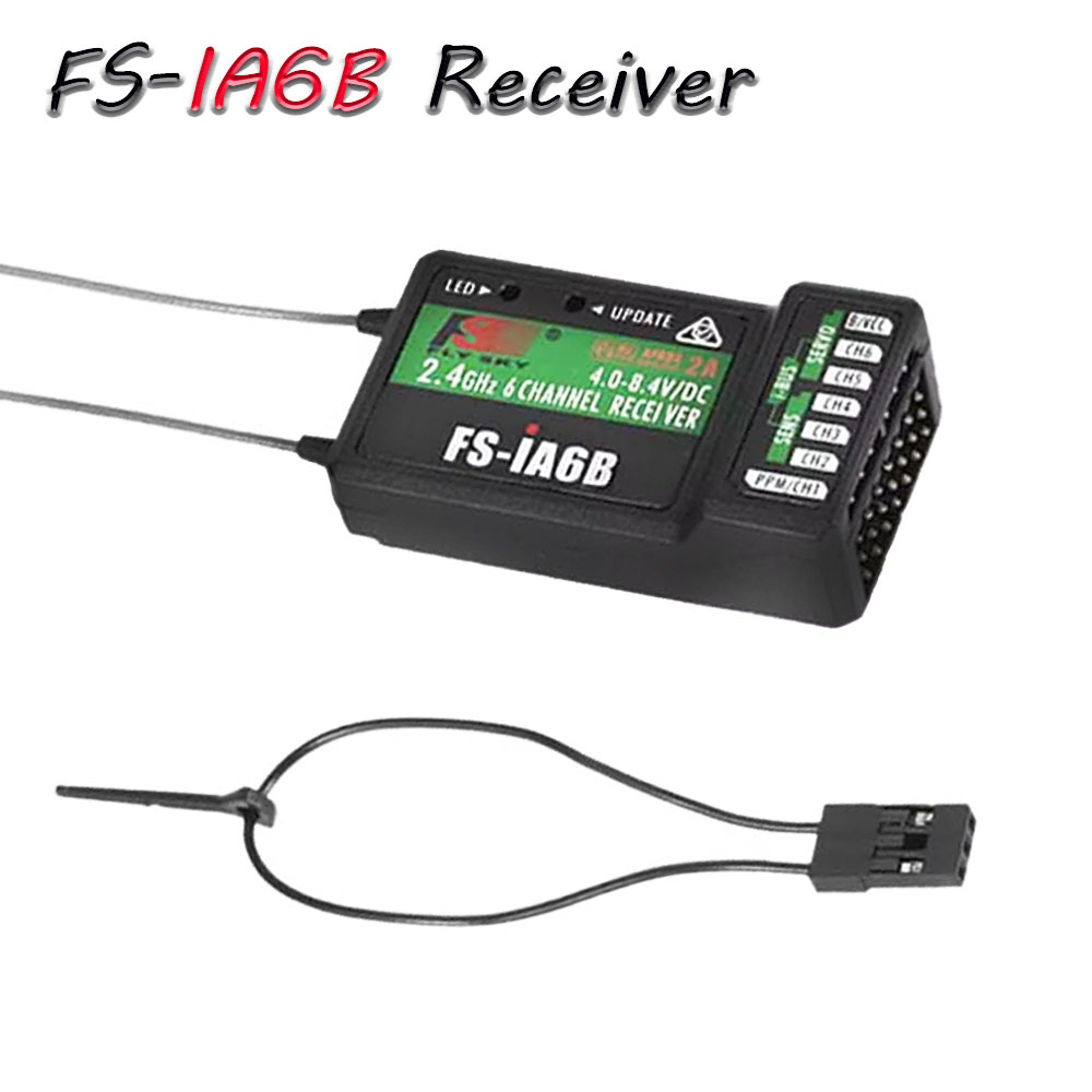FS-i6 6CH 2.4GHz AFHDS 2A Radi - огляд і ціна Radio Transmitter 6Ch