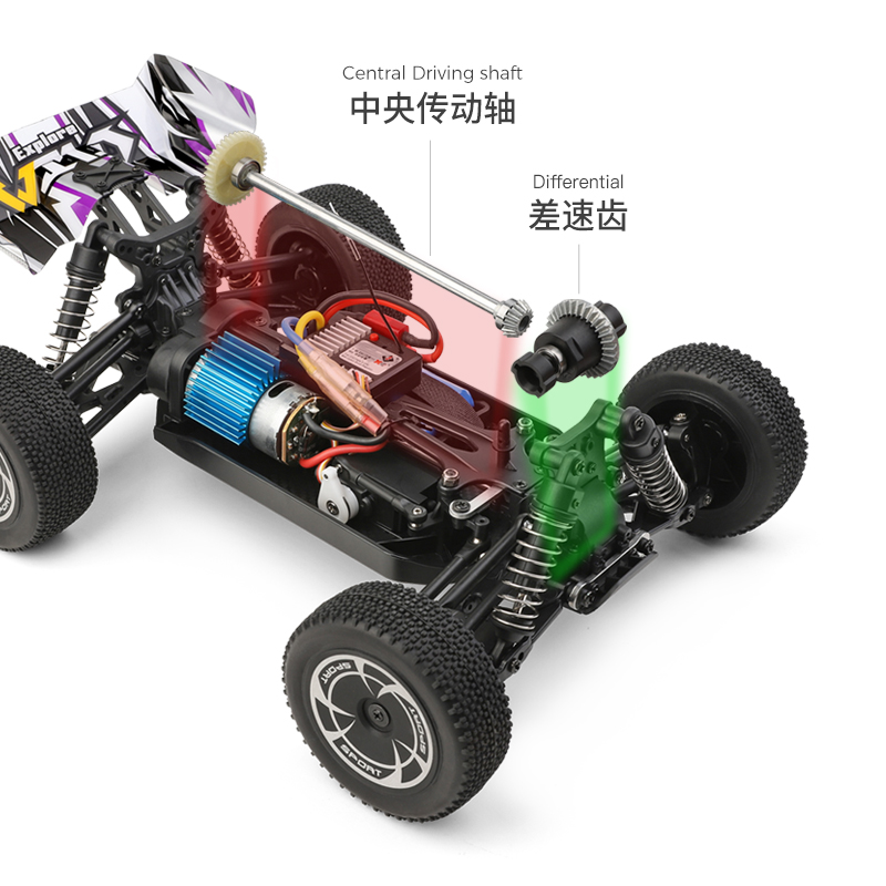 WL Tech 144016 RC Off Road Bug - огляд і ціна Rc Hobby Tech